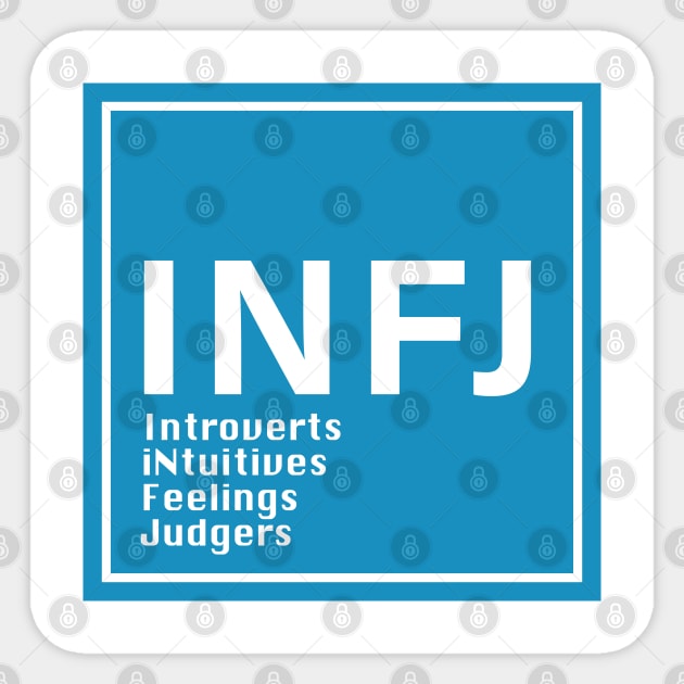 INFJ, MBTI Sticker by princessmi-com